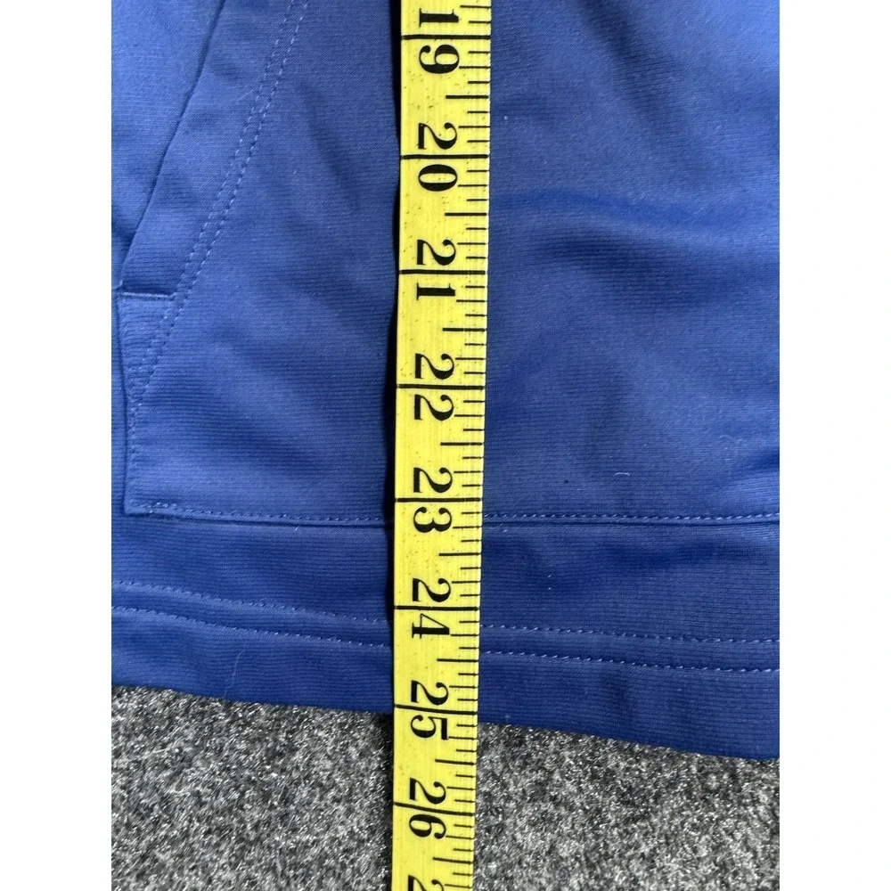 Nike Youth XL Full Zip Track Jacket Blue Swoosh Athletic Sportswear Spell Out